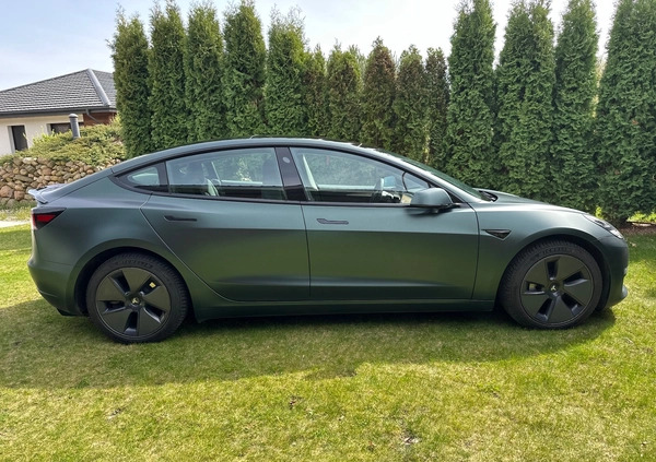 Tesla Model 3 cena 170000 przebieg: 69803, rok produkcji 2021 z Świętochłowice małe 37